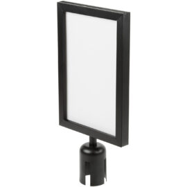 Kylttikehys tolpille Musta A4 | Adexa A009