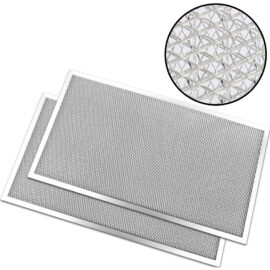 Metalliverkko suodatin alumiini 470x245x10mm | Adexa AMF50251x2