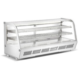 Näyttöjäähdytin Jääkaappi 268 litraa 2 hyllyä Valkoinen | Adexa CW250RW