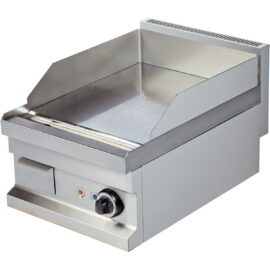 Kromipinnoitettu sähköinen paistolevy, sileä 1-alueinen 3kW pöytämalli | Adexa Hotmax 600 EG603