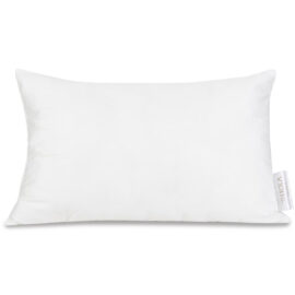 Lasten tyyny / Vauvan tyyny - 35x55 cm - Pallokuitu - 250g - Puuvillacambric - Valkoinen | Siexa FP35551