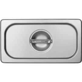Ruostumattomasta teräksestä valmistettu Gastronorm-kannen GN1/3 | Adexa E8013000C-813L