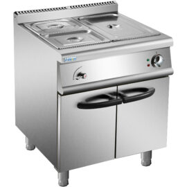 Kaupallinen Sähköinen Bain Marie Kaapilla 1xGN1/1 + 2xGN1/2 5kW 700mm Syvyys | Adexa HEB709A