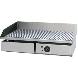 Kaupallinen Grillitaso Rihlattu 550x450x230mm 3kW Sähkö | Adexa HEG821