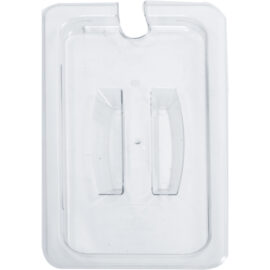 Polykarbonaatti Gastronorm-kontin kansi kauhan upotuksella GN1/2 | Adexa P812LN