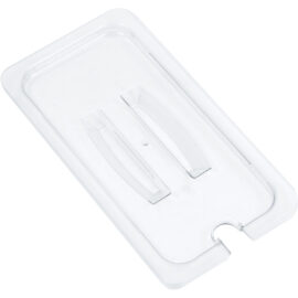 Polykarbonaatti Gastronorm-säiliön kansi kauhan aukolla GN1/4 | Adexa P814LN