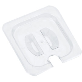 Polykarbonaatti Gastronorm-astian kansi, kauhan ura GN1/9 | Adexa P819LN