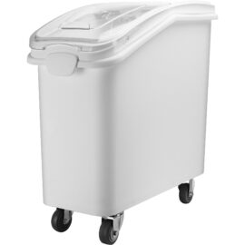 Siirrettävä ainesosasäiliö 120 litraa Läpinäkyvä kansi | Adexa QHID120