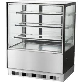 Kakkutiski 900x730x1300mm Ruostumattomasta teräksestä oleva jalusta 3 hyllyä LED | Adexa GN900RF3