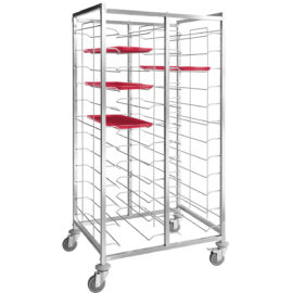 2x12 tason Joustava leveys Hylly/Kärry/Pannu/Itsepuhdistuva Kärry Ruostumaton Teräs | Adexa RTFT12D