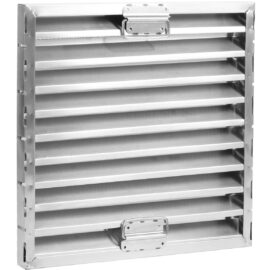 Poistoilmakanavan Kaukalo suodatin kahvalla & opastimet Ruostumatonta terästä 500x500x40mm | Adexa SCF50504HG