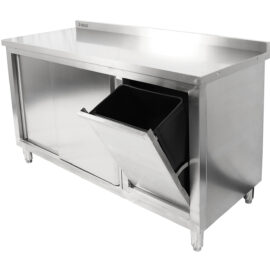 Kaupallinen kaappi oikea puoli roskakori 1400x700x900mm | Adexa SCP70140BRBR