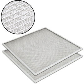 Verkkosuodatin Premium ruostumaton teräs & alumiini 470x470x10mm | Adexa SMF50501x2