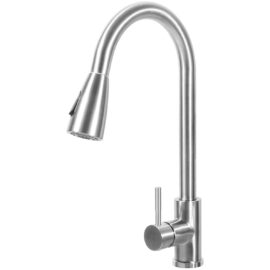 Pesuallashana ulosvedettävällä juoksuputkella Ruostumaton teräs, yksivipuinen | Adexa STFR01