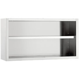 Seinäkaapin kaappi Ruostumaton teräs 1800x400x650mm | Adexa SWC18040