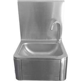 Kaupallinen Käsienpesuallas Polvikäyttöinen Ruostumaton Teräs | Adexa WB002