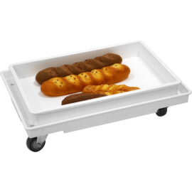 Kärry pizzataikinalaatikoille 600x400mm | Adexa WHDB4C