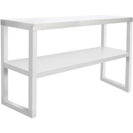 Kaupallinen keittiön teline 2 tasoa Ruostumaton teräs 1000x370x700mm | Adexa WHDS1003770