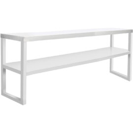 Kaupallinen keittiöhylly 2 tasoa Ruostumaton teräs 1400x370x700mm | Adexa WHDS1403770