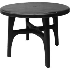 Pyöreä terassipöytä 3 jalkaa, tummanharmaa Ø920x720 mm | | Adexa XDT320