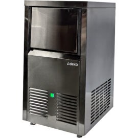 Kaupallinen jäähilekone Kirkas jää Yksittäisiä kuutioita 30kg/24h Musta Manuaaliset ohjaimet | Adexa GI30BM