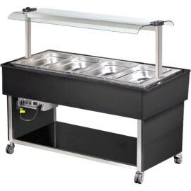 Kuumat Salaattibaari 4xGN1/1 Musta | Adexa MBH814BB