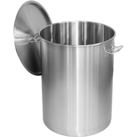 Ammattilaisen jätesäiliö ruostumattomasta teräksestä kannella 95 litraa | Adexa SDB95