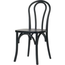 Ruokapöydän tuoli mustasta kumipuusta | | Adexa GS90003B