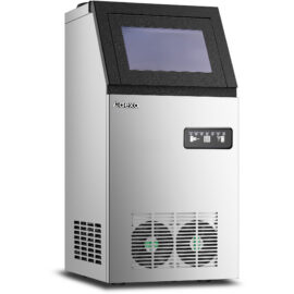 Kaupallinen jääpalakone Alakaappi 50kg/24h Ruostumaton teräs Digitaaliset säätimet | Adexa CIM50
