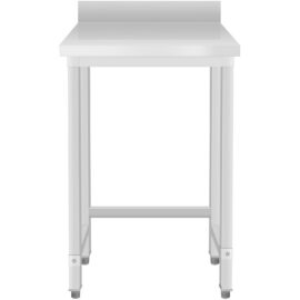 Kaupallinen Työpöytä Ruostumaton teräs Ei alaosaa Seinä 450x600x965mm | Adexa DW4560