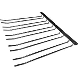 Viinilasiteline Musta Kattoon asennettava Pituus 300 mm 15 viinilasille | Adexa WGB58500300B