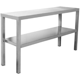 Ammattikeittiön Gantry 2 tasoa Ruostumaton teräs 900x335x700mm | Adexa WHES903470