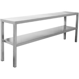 Kaupallinen keittiö Gantry 2 tasoa Ruostumaton teräs 1200x335x700mm | Adexa WHES1203470