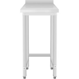 Työpöytä Selkänojalla Ruostumaton teräs Ei alahyllyä 400x600x900mm | Adexa SWTB6040B