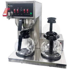 Kaupallinen suodatinkahvikone kuumavesiannostelijalla, automaattinen täyttö, 3 lämpölevyä | Adexa FRB286