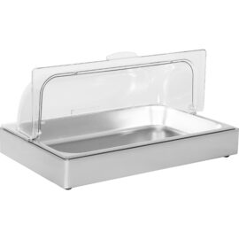 Rullakansi Näyttökotelo 1xGN1/1 Ruostumaton teräs | Adexa CRD1