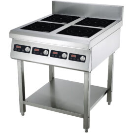 Kaupallinen lattialla seisova induktioliesi 4 x 3,5kW | Adexa CX140D