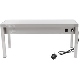 Kaupallinen lämmitetty keittiön gantry 1 taso ruostumaton teräs 1500x335x350mm | Adexa WHESP1503435