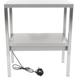 Kaupallinen lämmitetty keittiön gantry 2 tasoa ruostumaton teräs 600x335x700mm | Adexa WHESP603470