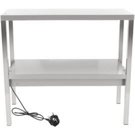 Kaupallinen lämmitetty keittiön gantry 2 tasoa ruostumaton teräs 900x335x700mm | Adexa WHESP903470