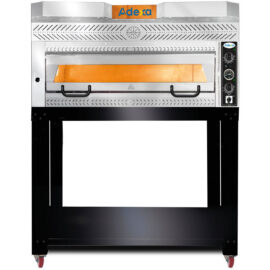 Premium-pizzauuni 1 kammio Kapasiteetti 6 x 35 cm pizzaa Sähköinen Ruostumaton teräs etuosa | Adexa PEF10570SE